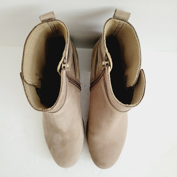 NEW ECCO Womens Dress Classic Gray Taupe Ankle Bootie Size 8-8.5 - Picture 4 of 8